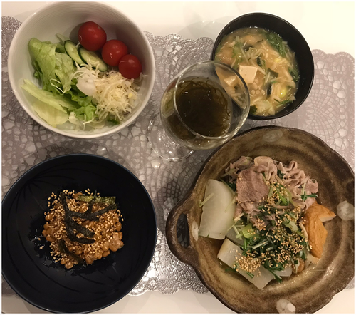 夕食