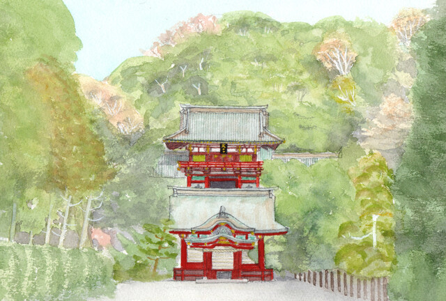 神奈川県 鎌倉市 「鶴岡八幡宮」 : ひろしのあの町あの家