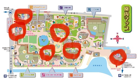 子連れランチ京都市動物園
