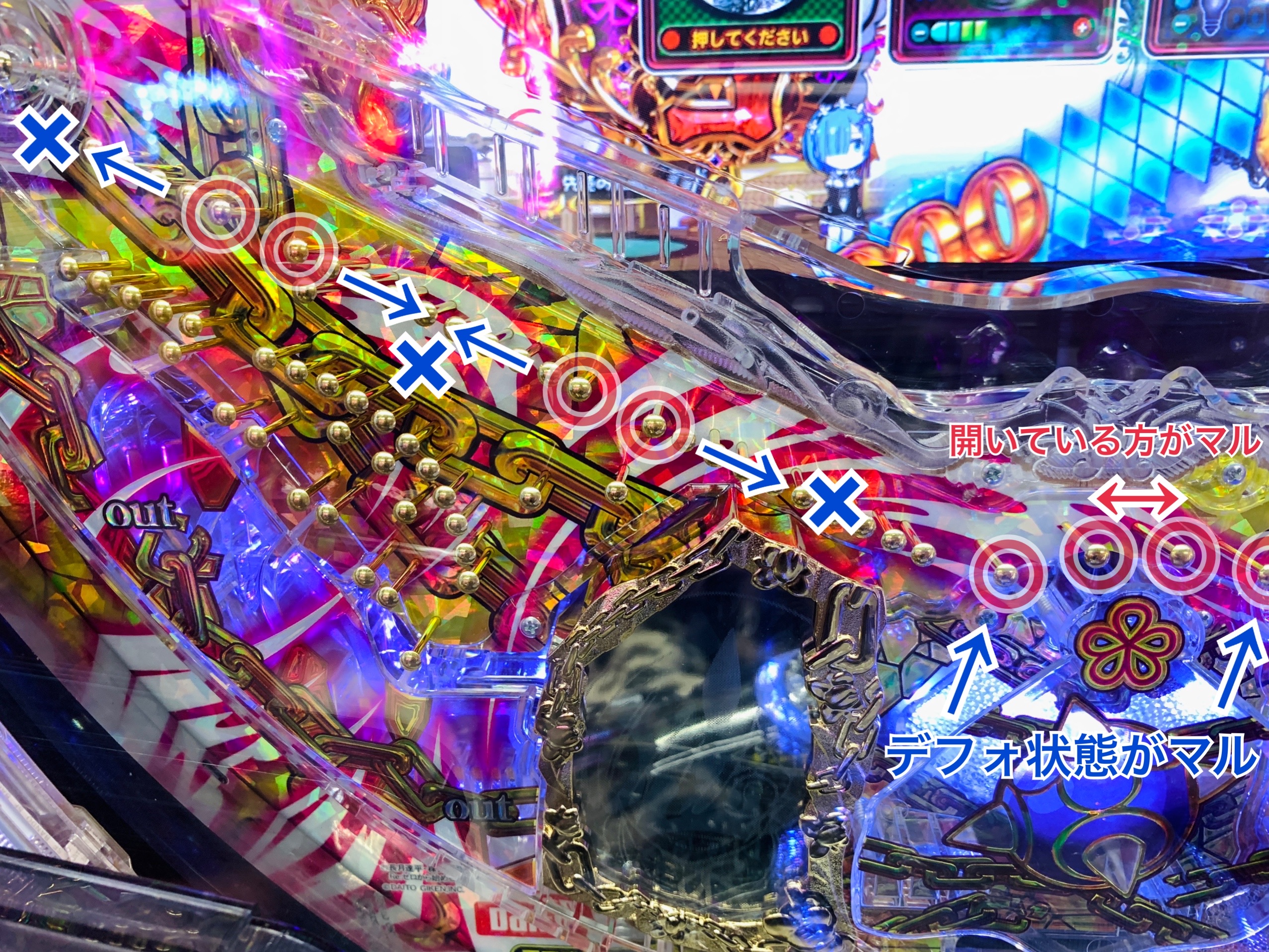 釘解説】初実践＆リゼロ鬼がかりverで回る台のポイントはここ