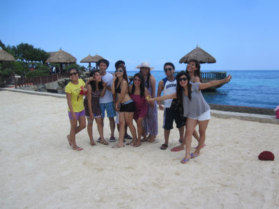 カモテス諸島の美しいビーチ