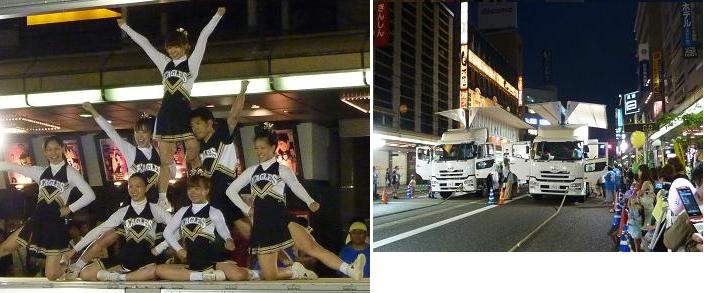 金沢ゆめ街道10 夜の祭りの華 日本海ソーラン ぶらり金沢駅