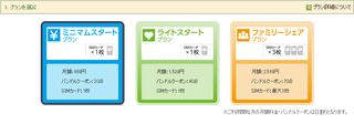 プランを選ぶ