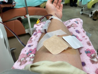 2007年ぶりの成分献血