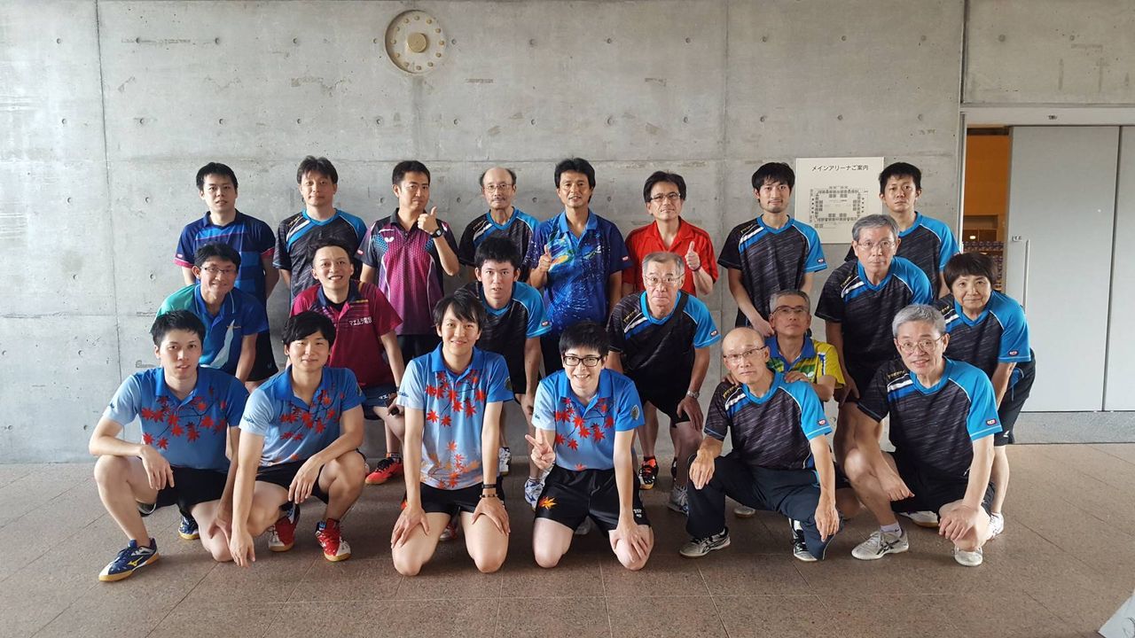 18 09 08全国国公立ob Og大会の結果 広島大学卓球部 関東地区ｏｂ会 広卓会 ひろたくかい の公式ページ