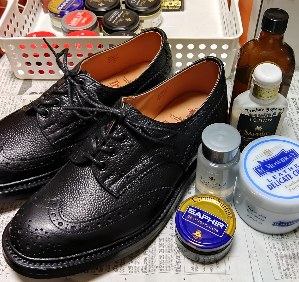 Tricker's ILKLEY Black : オートバイとスポルティーフと模型道楽2