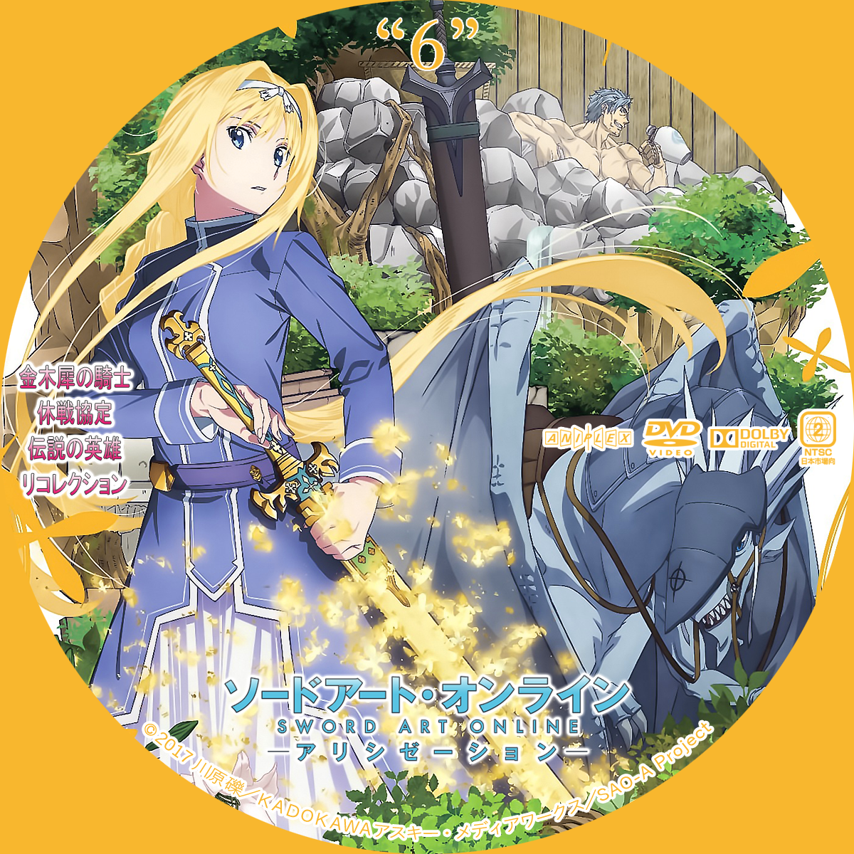 ソードアート・オンライン アリシゼーション DVD : storage