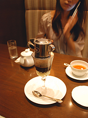 珈琲茶館のベトナム珈琲