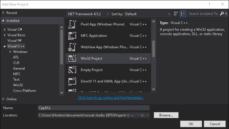 hiroto-oの日記 : Calling unmanaged C++ dll from C# xll