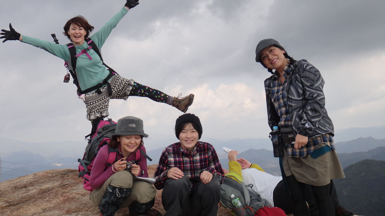 広島山ガールクラブ2月 黒滝山 白滝山 広島登山研究所のブログ