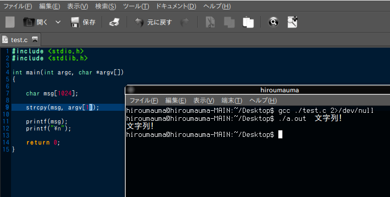 フォーマットストリング攻撃 前半 Linuxをはじめよう