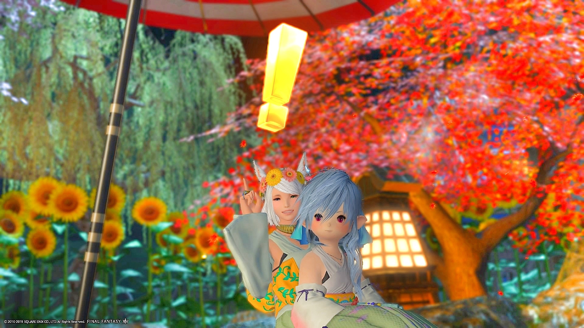 Fc Quatre Couluer 68 紫水宮で影絵しちゃうぞー 楓のff14日記