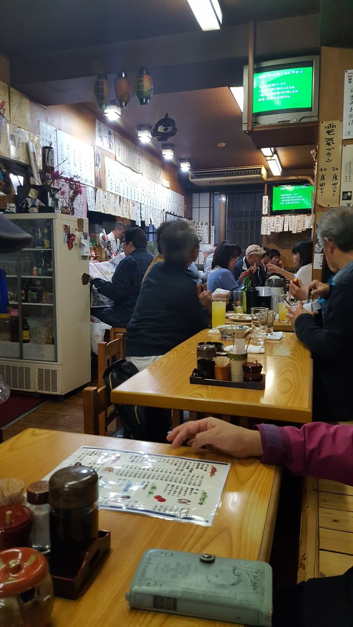 No 912 立川南口 だるま 居酒屋 で今日も一杯 17年4月29日入店 山から下りたらこんな店 副隊長の自己満足