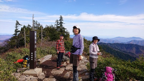 125 我々だけの山頂。