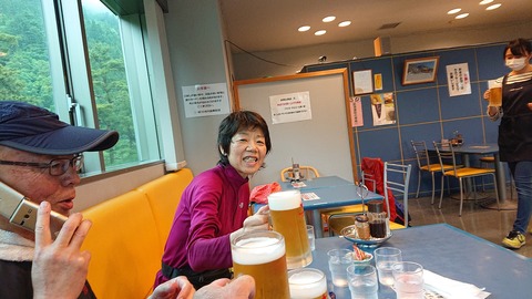 46 奥多摩湖畔にある「水と緑のふれあい館」に到着。