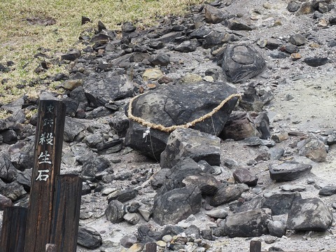 102 これが殺生石。