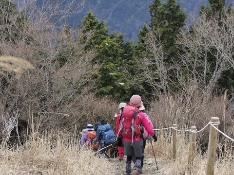 028 さて、下山。