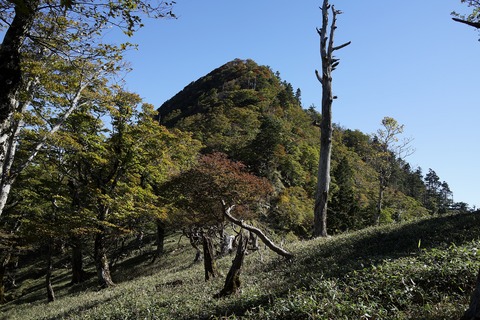 104 大普賢岳が目の前。