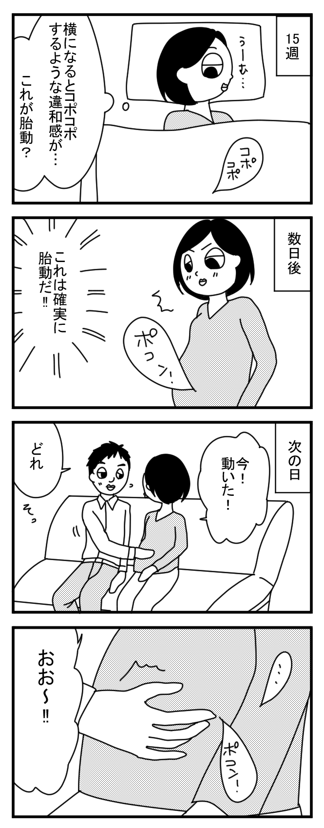 胎動 たまたま日記 胎動 たまたま日記