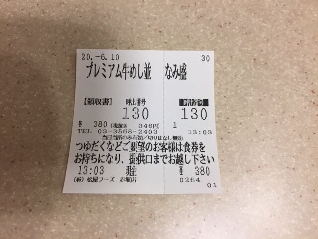 松屋 赤坂 ジャンク大通り