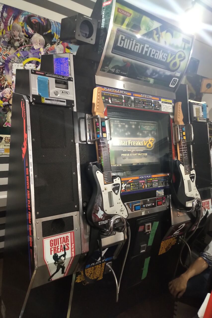 ギターフリークスVシリーズ筐体を購入した話 : ひさくんちの日常