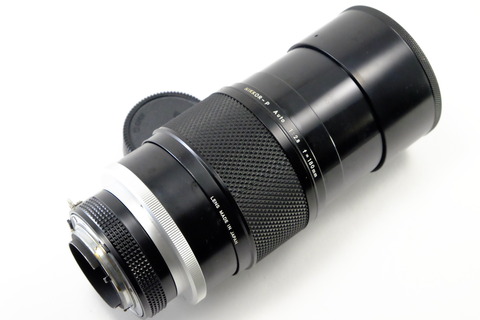 希少美品☆Nikonニコン Auto Nikkor 180mm F2.8 Cナシ☆ケース付