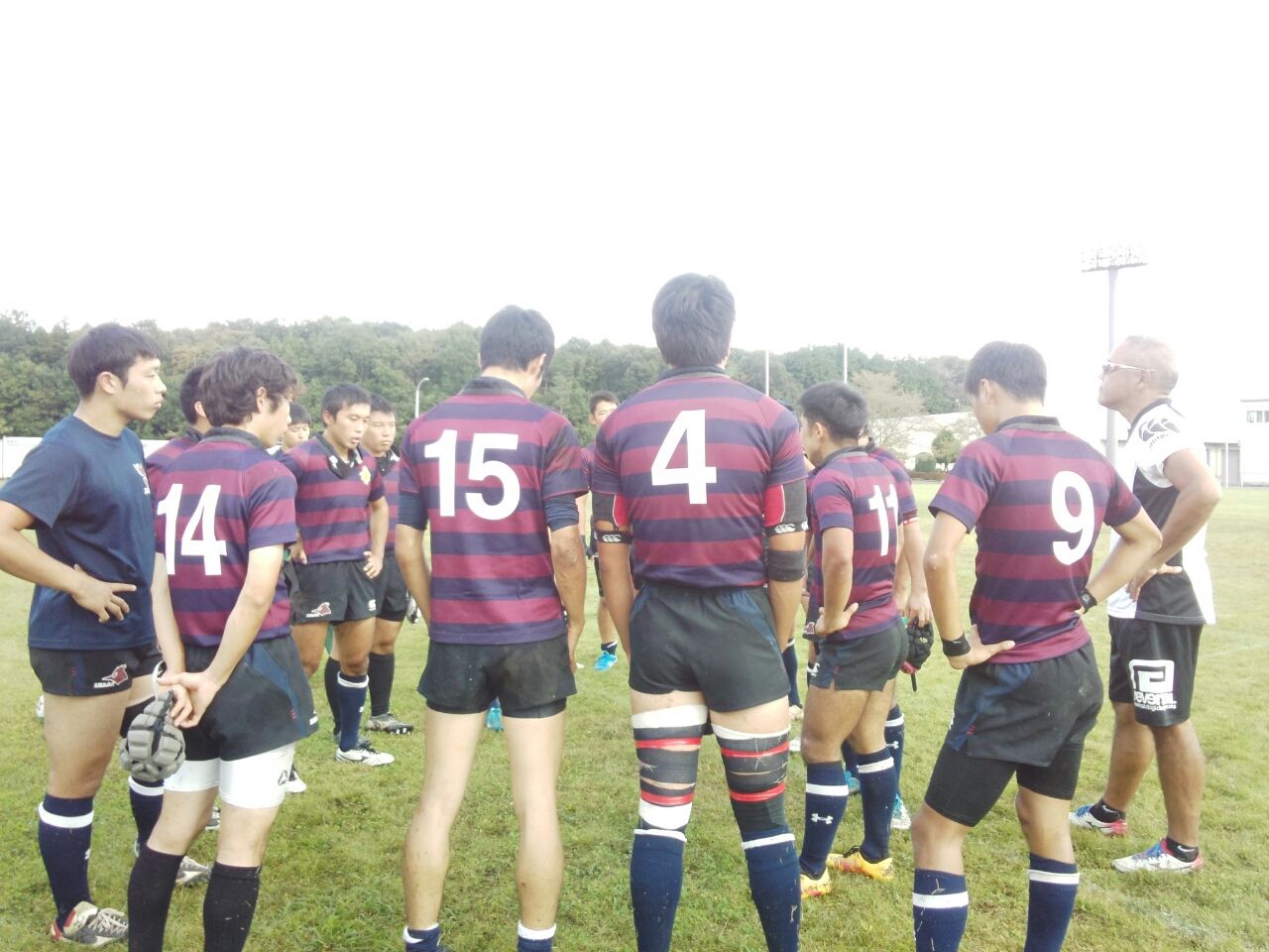 17年10月 茨城大学ラグビー部天使たちの休息