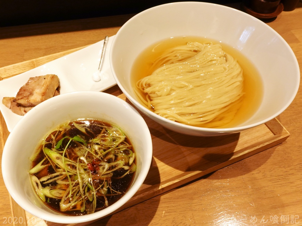 らぁ麺や 嶋 西新宿五丁目 醤油らぁ麺 鰹昆布水つけ麺 醤油 らーめん喰倒記