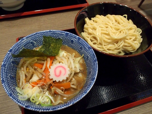 東京つけめん 久臨 ダイバーシティ東京 野菜たっぷりつけめん らーめん喰倒記３