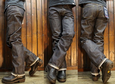 児島ジーンズから左綾デニムならではの縦落ちが期待できる1本が入荷