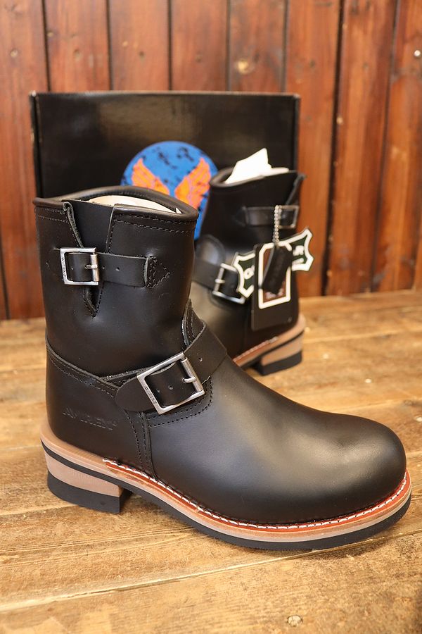 【良品•US10】AVIREX HORNETショートエンジニアブーツ av2225_1.jpg