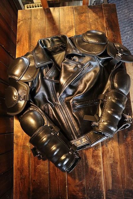 【超希少】KADOYA SHINYA REPLICA バトルスーツII レザー KADOYA SHINYA REPLICA BATTLE SUIT！ : バイクウェアとアメカジ