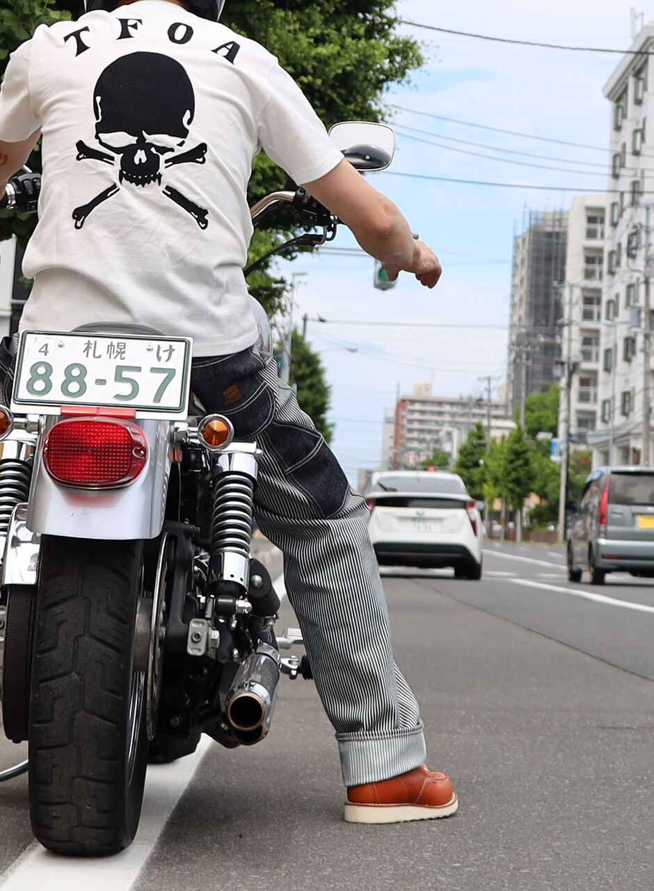 ロデオテイラーズ　ヴィンテージ ローライズデニムパンツ　 ヒッコリー切り替え YSTRDY'S TMRRW / JEANS RODEO EASY PANTS – C.E.L.STORE NOTE