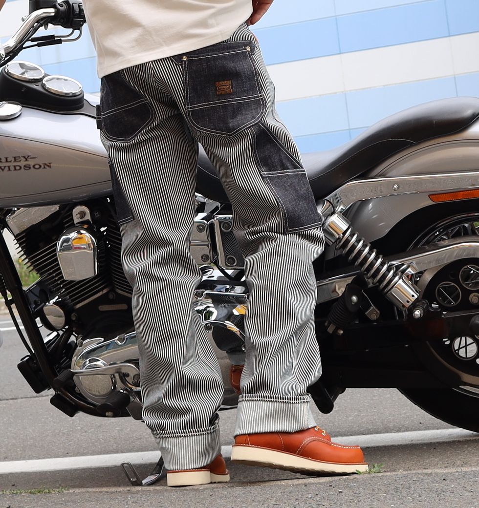 【新品タグ付】west's ヒッコリーパンツ 新品タグ付】west's ヒッコリーパンツ 新品タグ付】west's