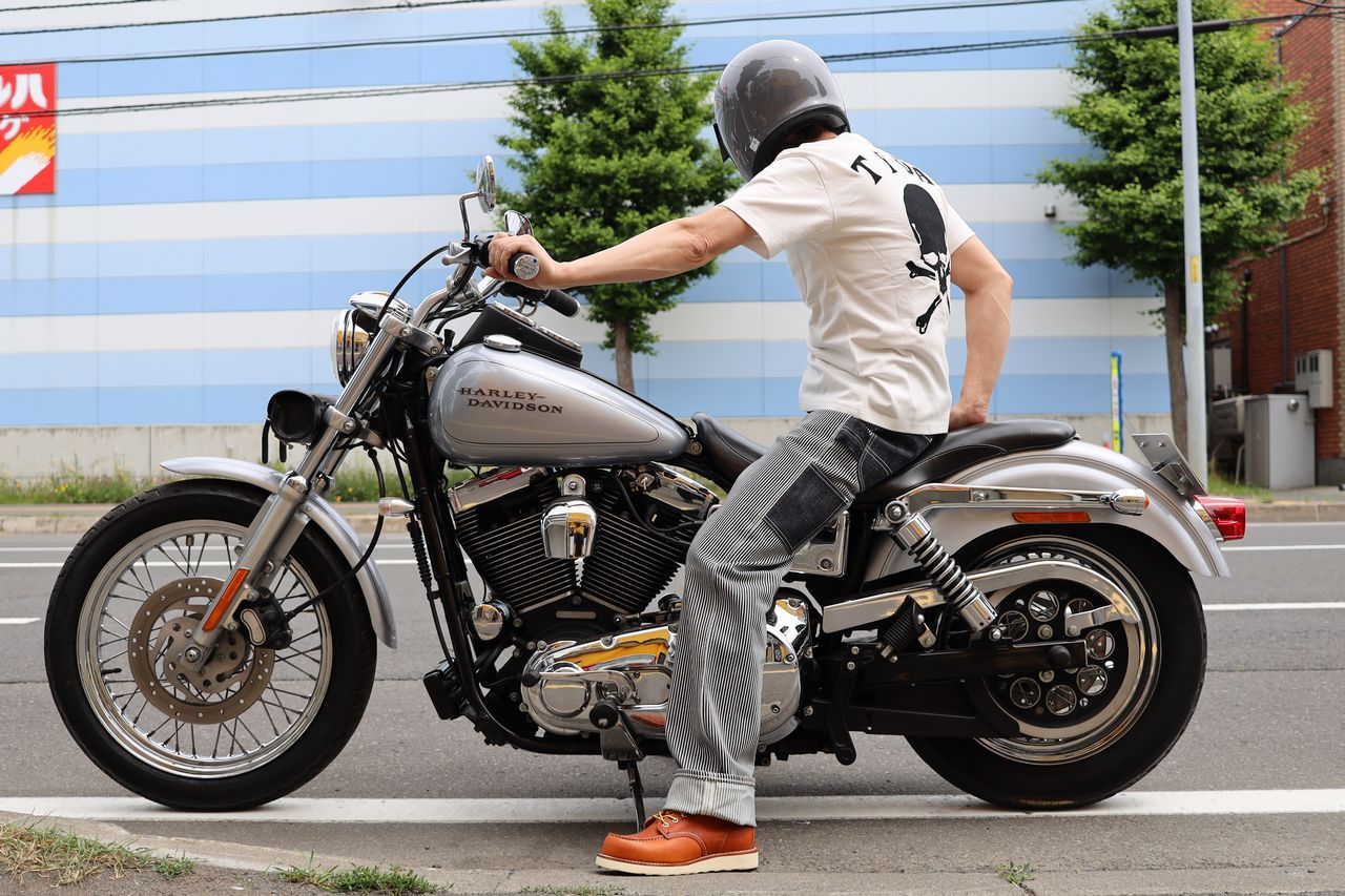 ヒッコリーを履きたくなる陽気ですね^^ : バイクウェアとアメカジ 