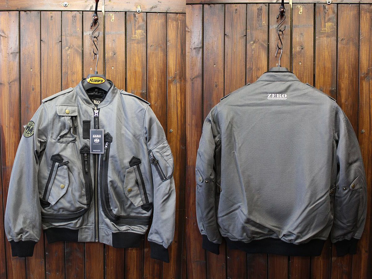 ミリタリーブランドzero零のライディングジャケットがsale バイクウェアとアメカジ ショップhistory
