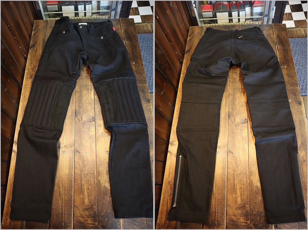 KADOYAからモトクロスパンツをオマージュしたデニムライディングパンツ