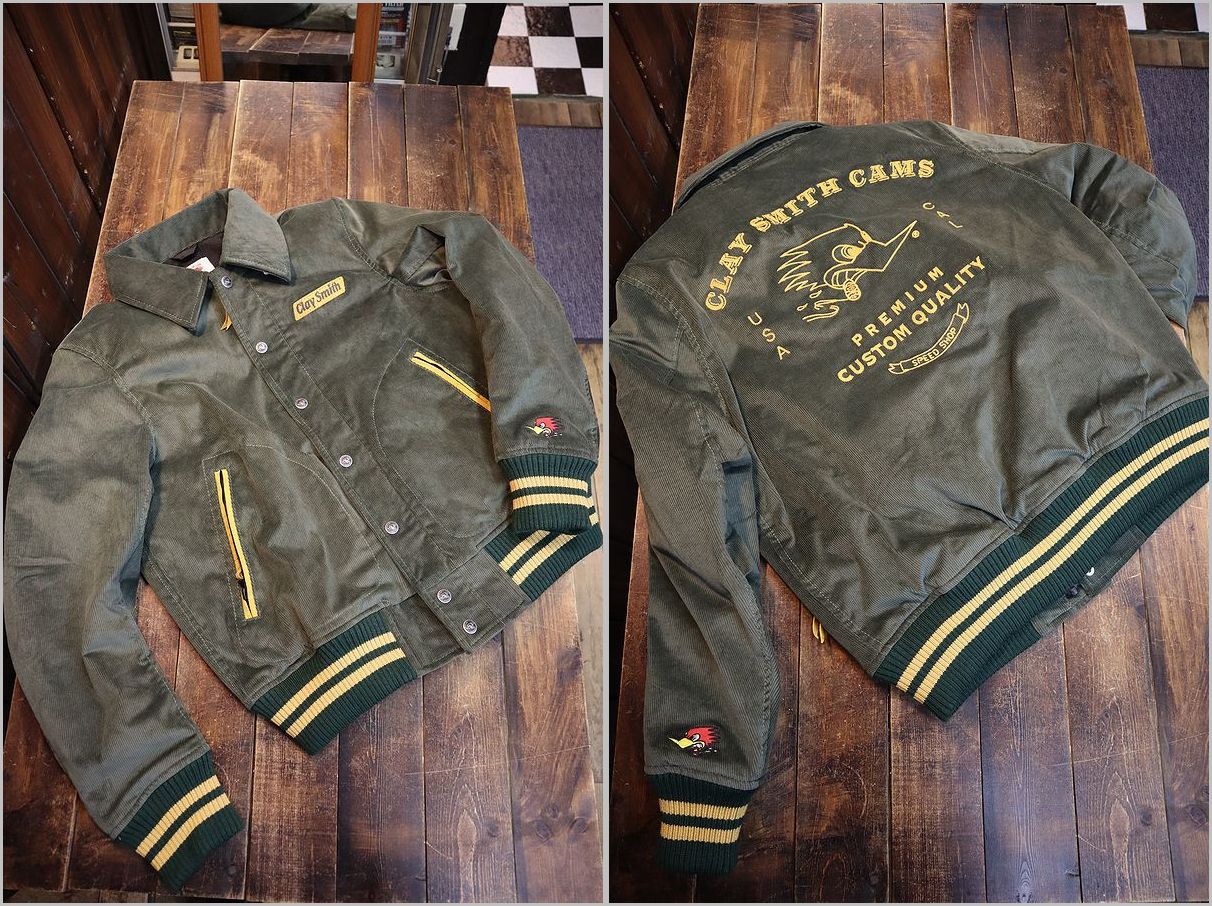 Clay Smith コーデュロイジャケット クレイスミスからチェーン刺繍のコーデュロイジャケット入荷