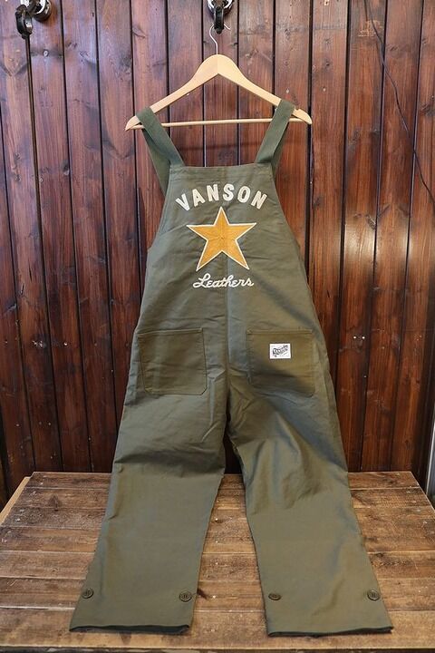 VANSONからデッキオーバーオール再入荷^^ : バイクウェアとアメカジ