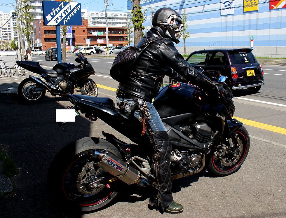 やっぱり バイク乗りの革ジャン姿が一番カッコいいと思う バイク