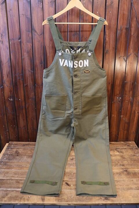 VANSONからデッキオーバーオール再入荷^^ : バイクウェアとアメカジ