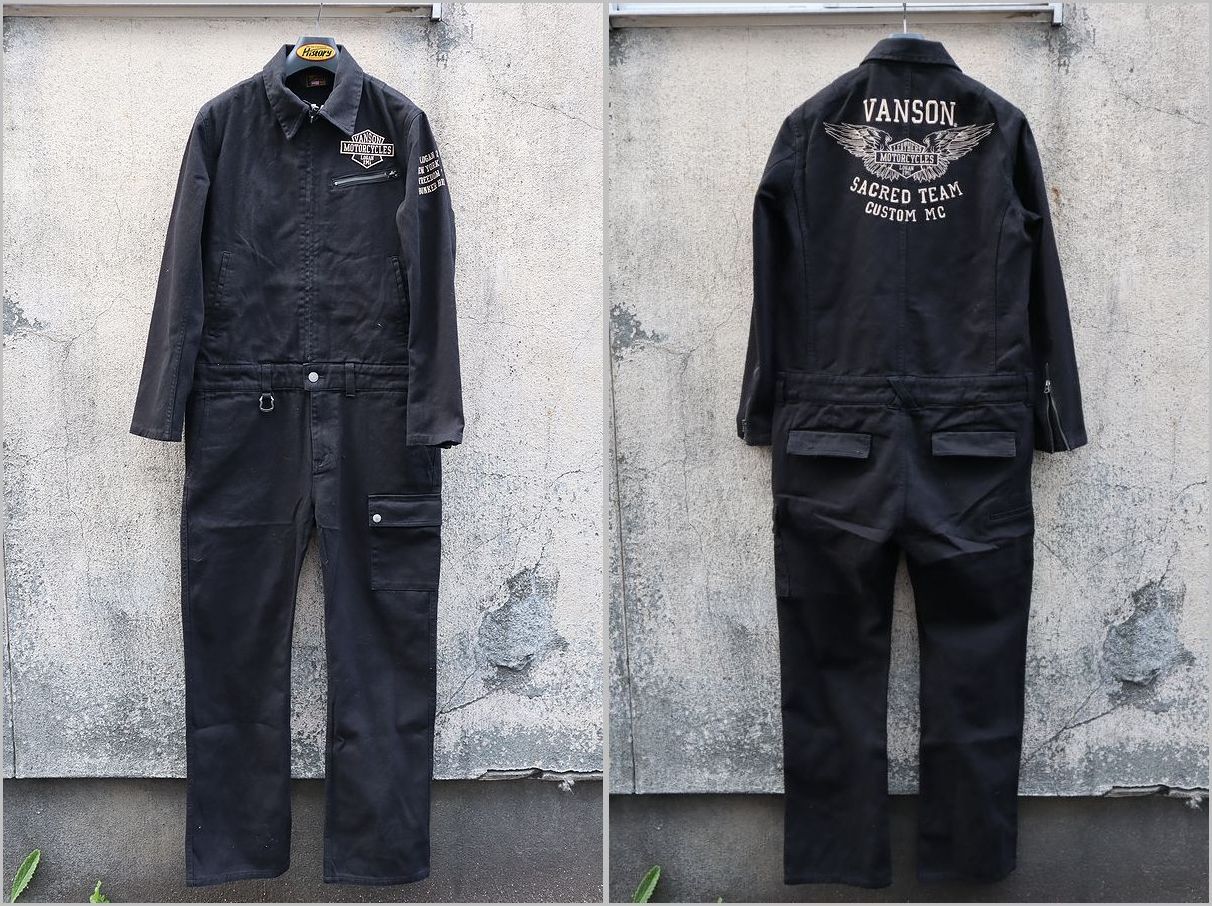 VANSONから新しいツナギが入荷しました^^ : バイクウェアとアメカジ