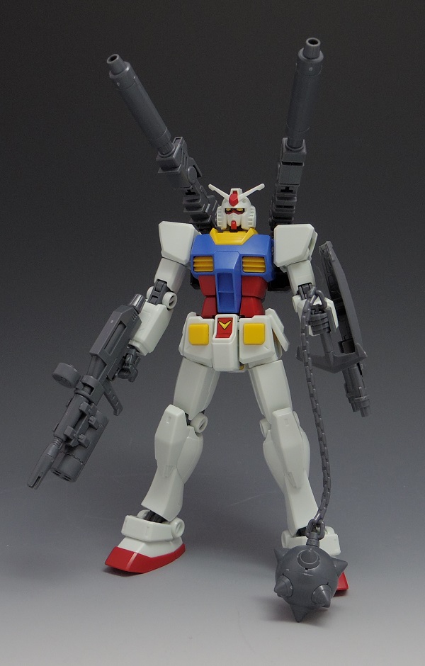 ガンプラセット すごい… 親父が熱中するわけだーガンプラ「RG 1/144 RX-78-2 ガンダム