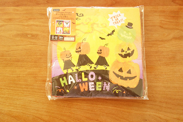 ダイソーのシールでお手軽にハロウィン気分!
