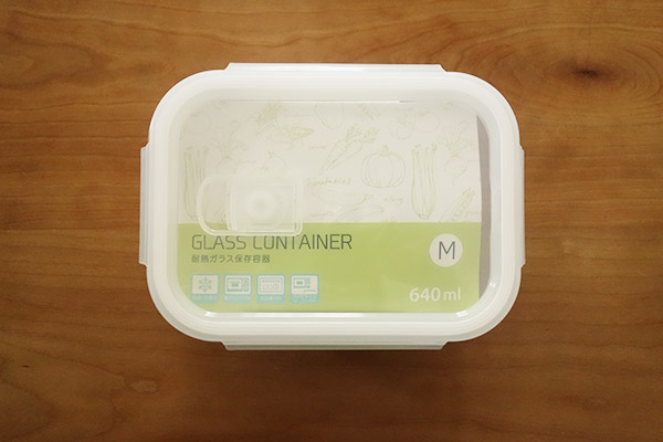 3COINSで作り置きおかず用の容器を買った