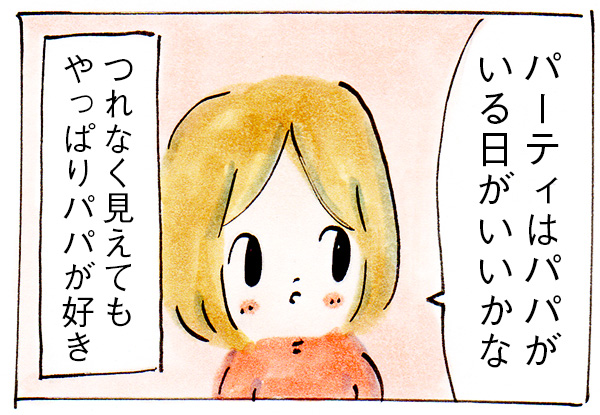 娘のパパにたいする気持ちを知る【子育て中の出来事】