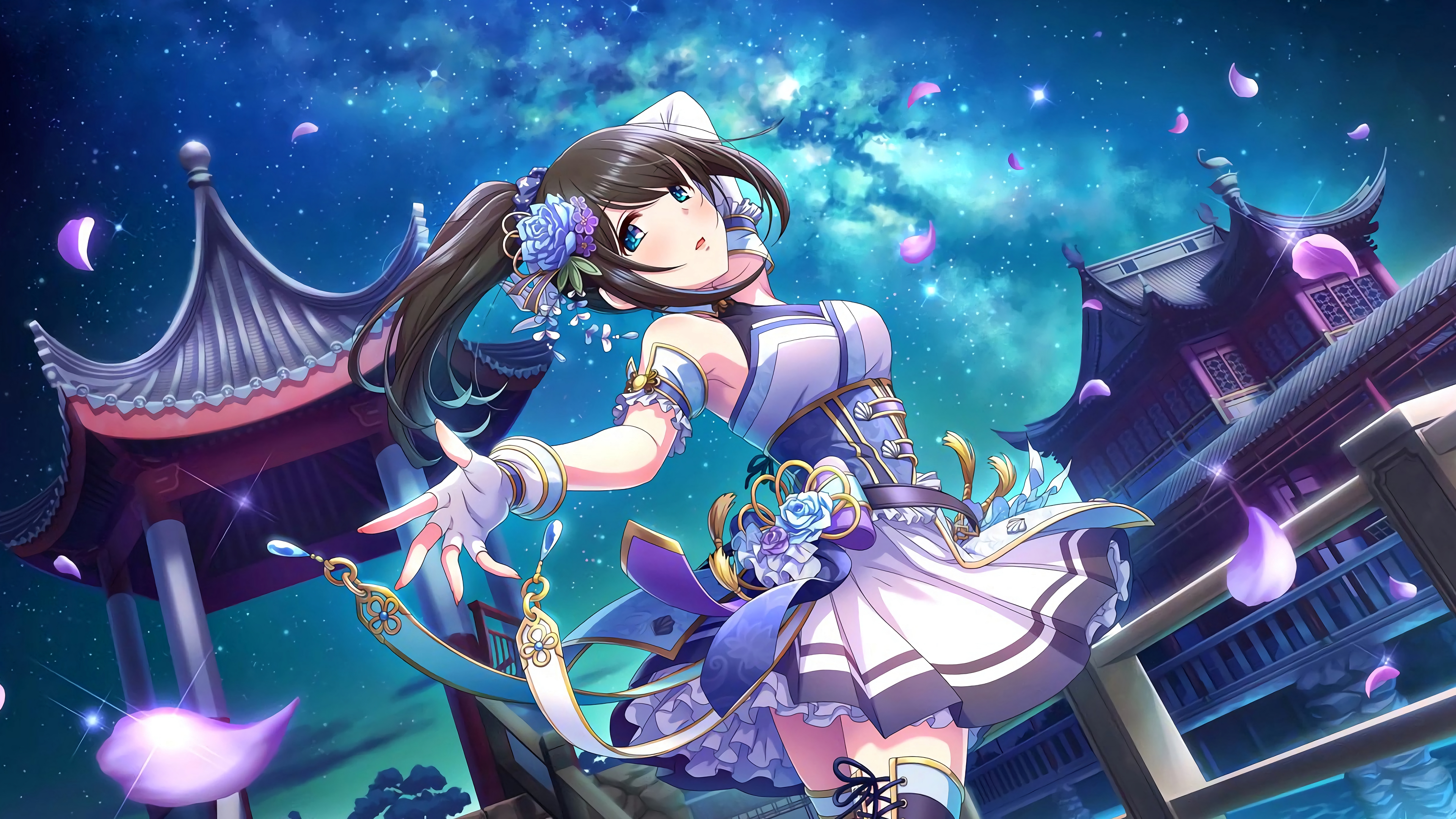 鷺沢文香 星祭りの夜 デレステ ２次元女子の壁紙をひたすら大量に作りまくる 高画質