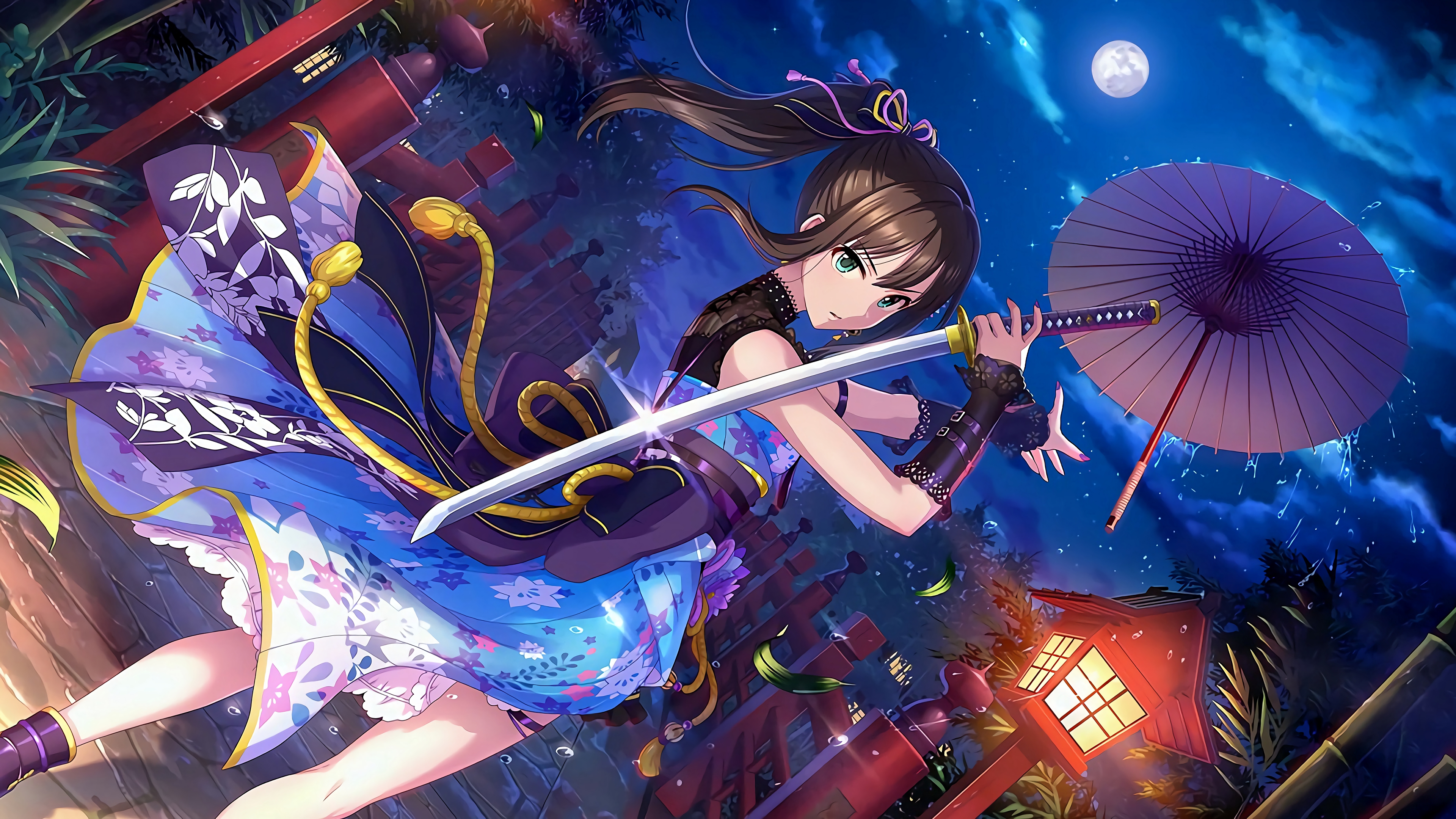 渋谷凛 咲きすさぶ青嵐 デレステ ２次元女子の壁紙をひたすら大量に作りまくる 高画質