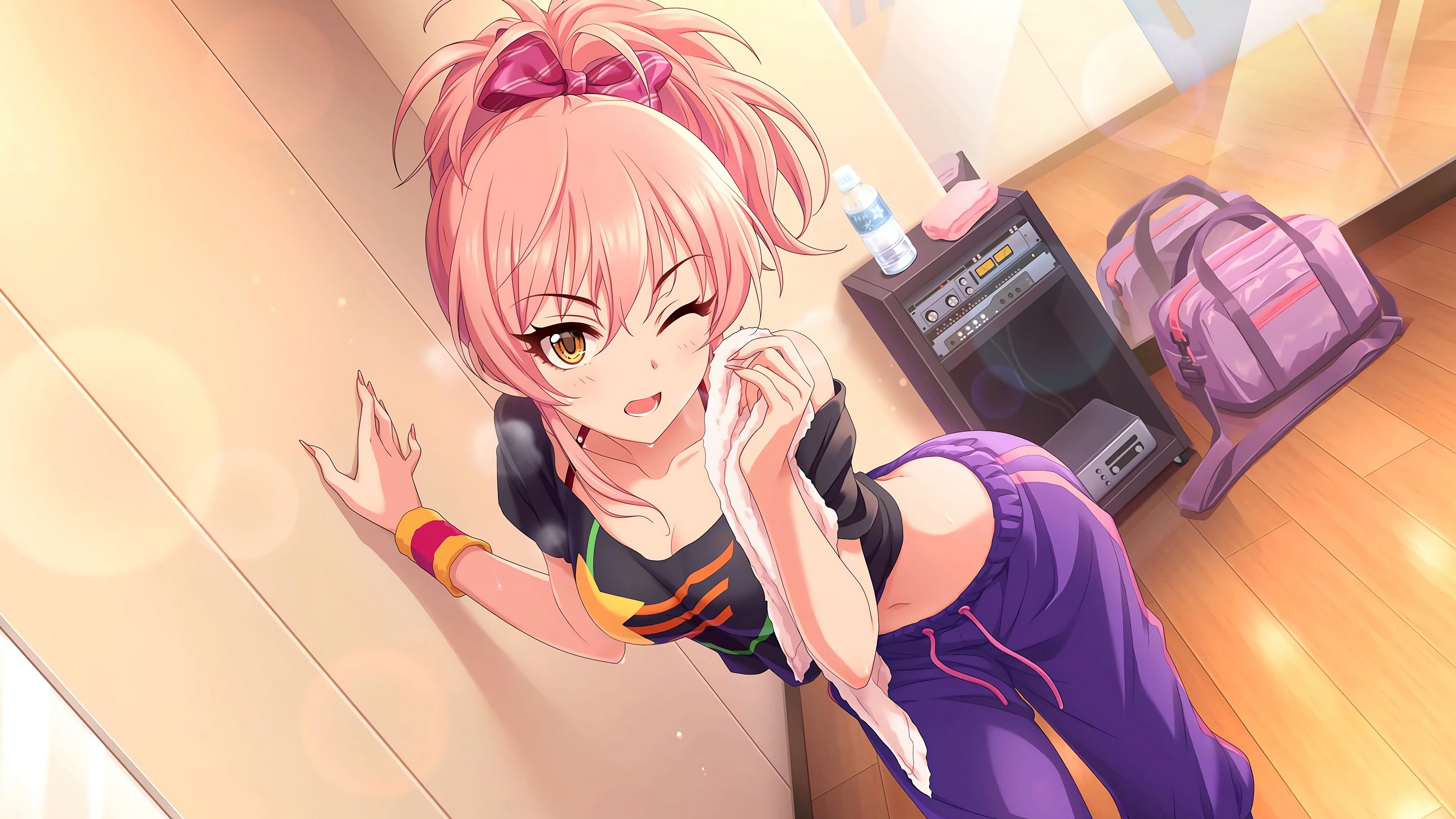 城ヶ崎美嘉 Twin くるっ テール デレステ ２次元女子の壁紙をひたすら大量に作りまくる 高画質