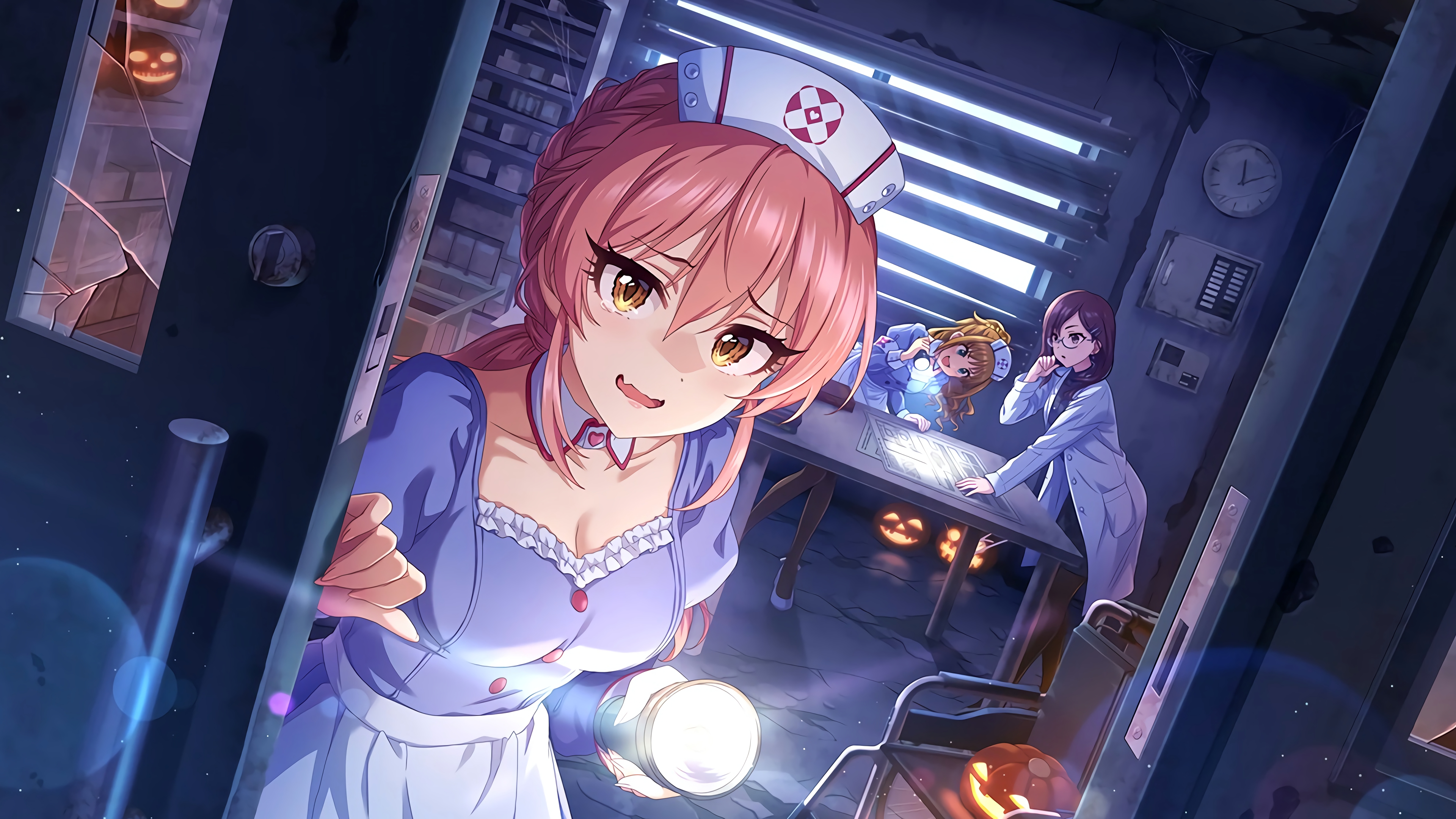 城ヶ崎美嘉 ハロウィンラブ ナース デレステ ２次元女子の壁紙をひたすら大量に作りまくる 高画質